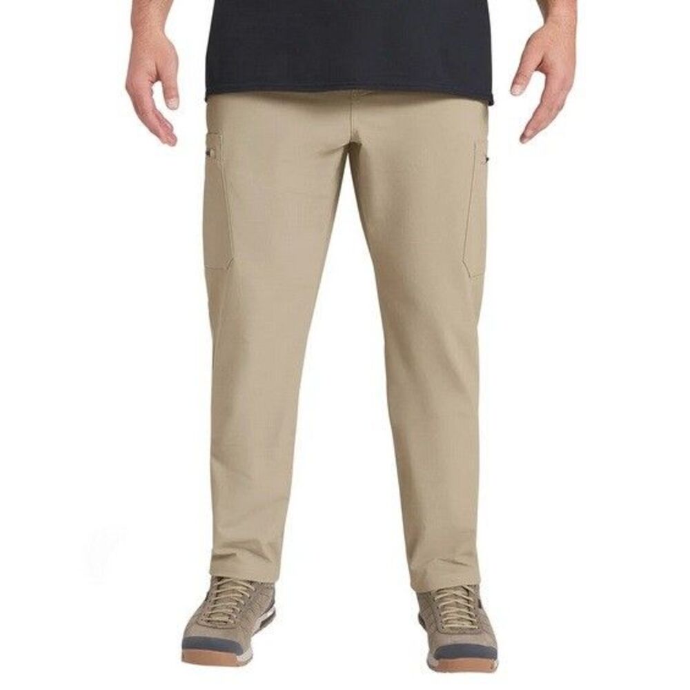Wrangler Men's Multi-Pocket Cargo Pants Tan 36X32 NWT